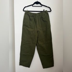 Olive green pants